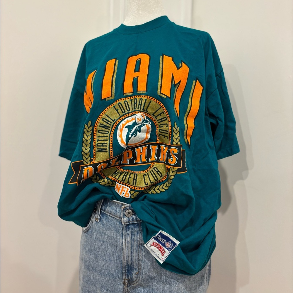 Miami Dolphins 1990’s Teal T-Shirt